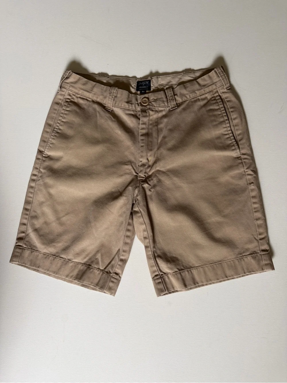 J.Crew Gramercy Chino Shorts Men’s 30 Khaki Tan 9” Inseam